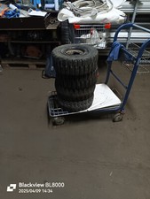 4 Staplerreifen mit Felge 18x7  8 SC 10 R 4,33, gebraucht