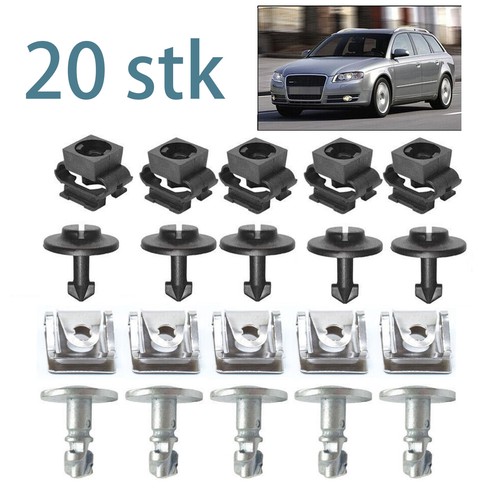 20x unterfahrschutz einbausatz - 20x,