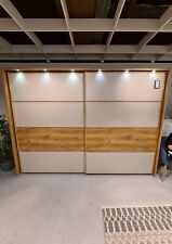 Kleiderschrank holz, beige gebraucht Segmüller 