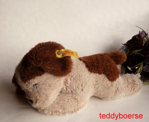 Steiff hund liegend floppy - hund,