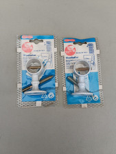 2 x Conacord Wandhalter für Handlaufseile  Metall für Seildurchmesser 30 mm weiß