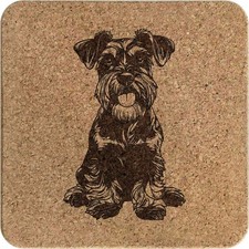 Quadratischer Korkuntersetzer