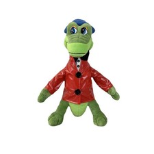 Sprechendes Krokodil Gena Plüschtier Tscheburaschka UdSSR Sowjet Stofftier