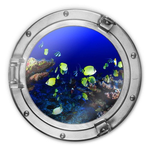 Glasbild rund optik - glasbild, 3d-optik