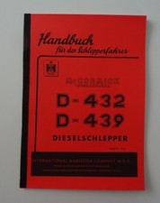 IHC Mc Cormick Betriebsanleitung Handbuch D-432, D-439