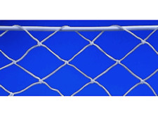 Eisvogel Polyester weiß Schienennetz, 5cm Masche ideal für 80cm Rungen