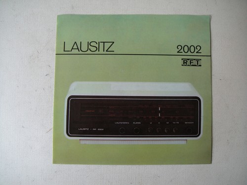 Ddr rft werbe - ddr, prospekt