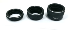 Porst Zwischenring- Set Macro Extension Tube  M 42 Anschluss Blendenübertrag (26