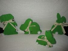 Osterhase 4 Stück Deko  ca