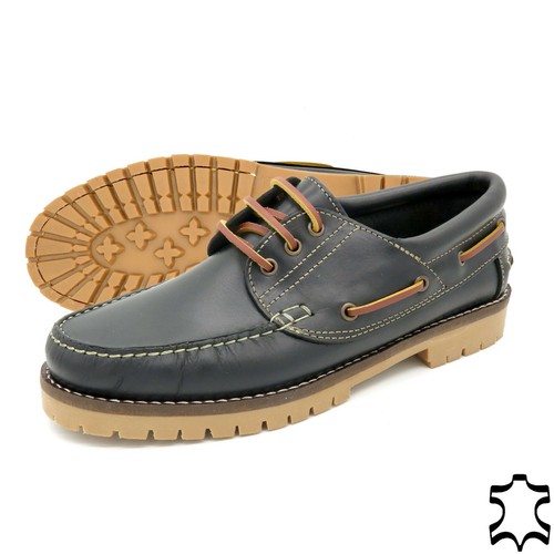 Herren bootsschuhe leder - bootsschuhe,