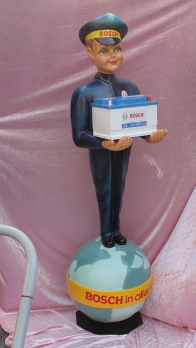 Bosch werbefigur tankstelle - bosch,