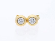 Top Preis Ohrstecker 0,30 ct. Diamanten 750 Gold Wert: 2.000 EUR Deta Schmuck