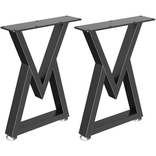 Metall tischbein 2er set - tischbein,,