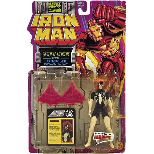 Spider woman figure 1994 iron - spider-woman,