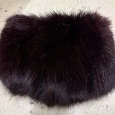Vintage echt pelz - tasche, nerz