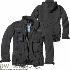 BRANDIT M65 GIANT FELDJACKE SCHWARZ NEU ARMY WINTERJACKE US PARKA OUTDOOR JACKE