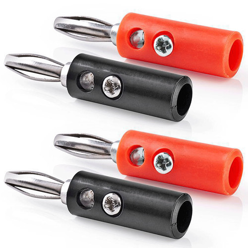 Bananenstecker rot 2 - 4,