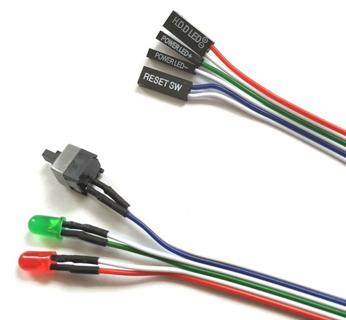 Reset power taster kabel - reset, on