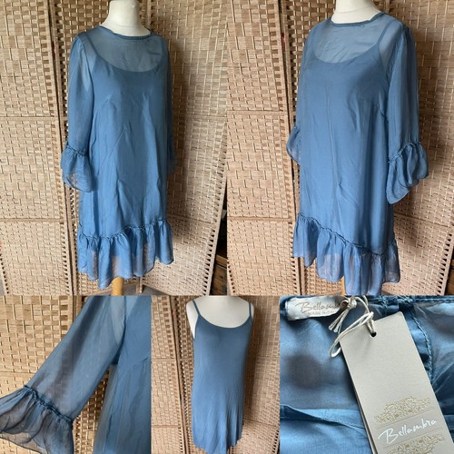 Bnwt bellambra blue - bnwt, silk
