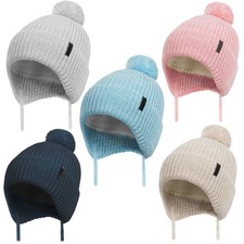 Kinder wintermütze merino - wintermütze,