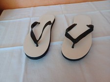 Flip-Flops, Schwarz/Weiß, Gr. 38