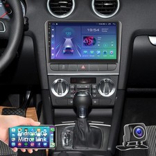 Für Audi A3 8P 2003-2012 GPS RDS NAV WIFI KAM+ Autoradio Android 13 64GB Carplay