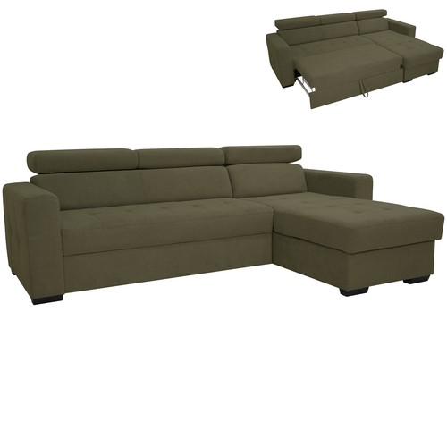 Wohnlandschaft olive - olive,