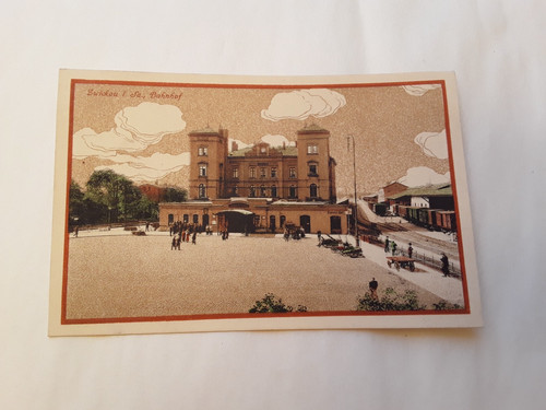 Alte ansichtskarte zwickau - alte, ak