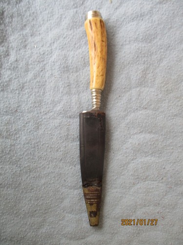 Antikes jagdmesser mit - jagdmesser,