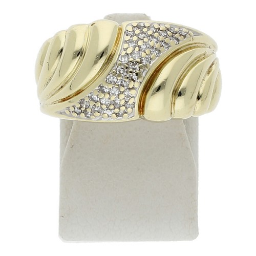 Diamant damen ring 585 gold - diamant,