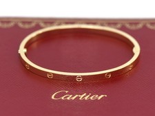 Cartier SM 18K Gelbgold Love