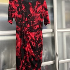 Connected Apparel schönes Stretchkleid  Größe 8 Neu