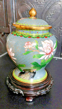 Seltene Cloisonne Dose, Japan