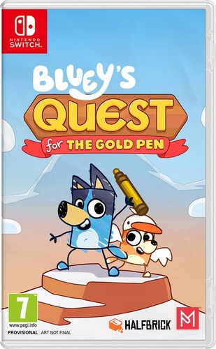 Bluey quest for - for, pen
