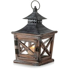 Holzlaterne Deko Laterne