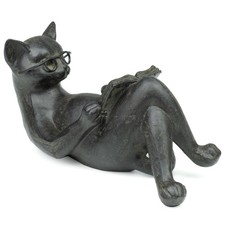 Dekofigur Figur Katze 14x7,5