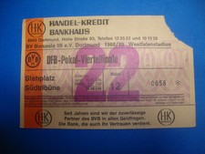 88/89 Ticket BVB Dortmund