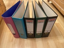5x Leitz Ordner breit