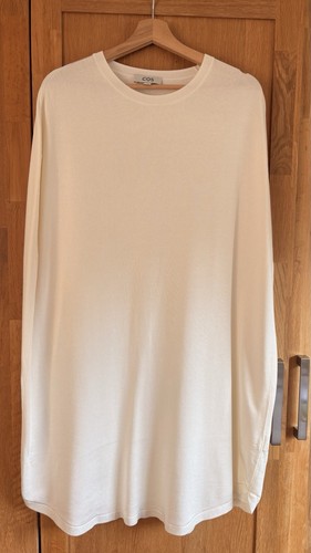 Cos kleid egg - shape, weiß