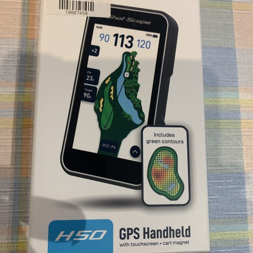 Shot scope h50 handheld gps - shot,