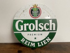 GROLSCH Pils Bier Beer Werbeschild Vintage Retro 20cm BAR DEKO PARTY KELLER Bar
