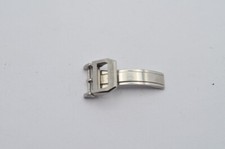 IWC LEDER ARMBAND FALTSCHLIESSE 16MM STAHL DEPLOYMENT CLASP