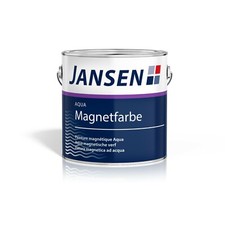 Magnetfarbe Magnetwand Jansen Aqua Magnetfarbe dunkelgrau 0,75L