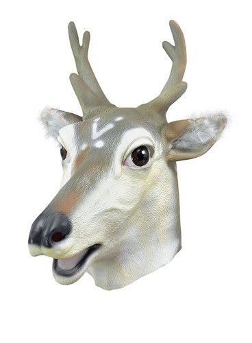 Rentier vollkopfmaske geweih - vollkopfmaske,