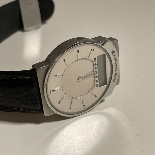 Junghans mega quarz funkuhr - junghans, quarz-funkuhr