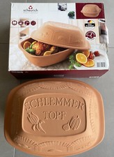 SCHEURICH® TONBRATENTOPF XXL, SCHLEMMERTOPF IN OVP, 4 LITER, EASY CLEAN GLASUR