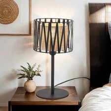 Tischleuchte Metall E27 37 cm