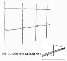 Rückwandsystem Wandgarderobe Kleiderschrank Wandregal Kleiderständer Regal
