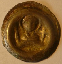 Erzbistum Magdeburg: Brakteat, Mehl 366, Ludolf von Kroppenstedt, 1192-1205