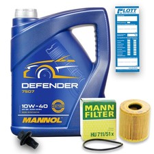 Ölwechsel Set Mannol Motoröl